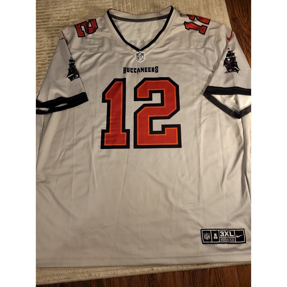 Nike Tom Brady Tampa Bay Buccaneers Jersey Mens Size 3XL Adult XXXL - Picture 6 of 8